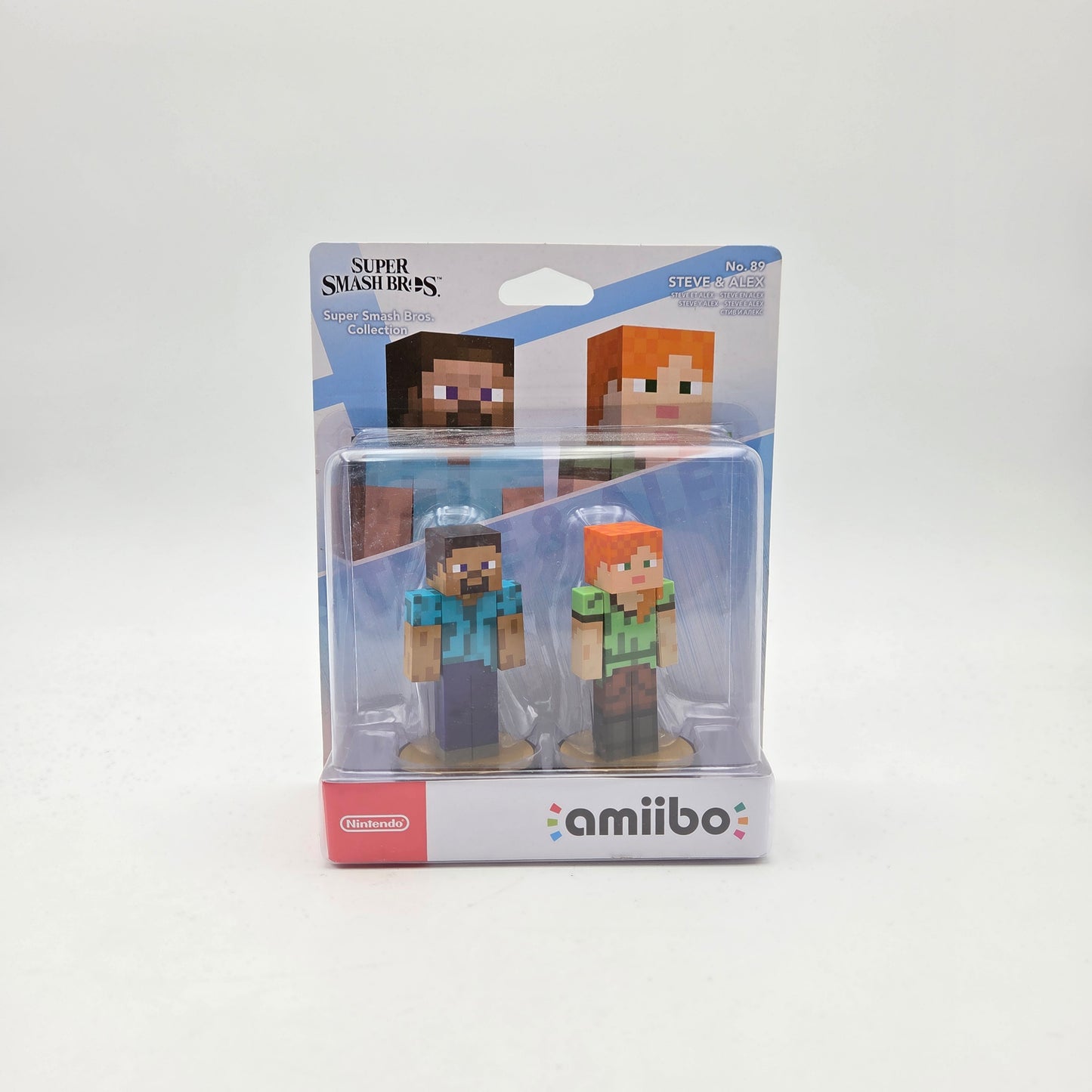 Amiibo Steve & Alex - Super Smash Bros Collection