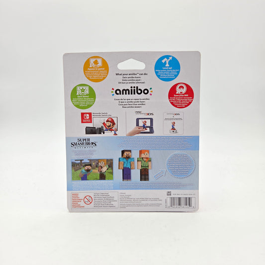 Amiibo Steve & Alex - Super Smash Bros Collection