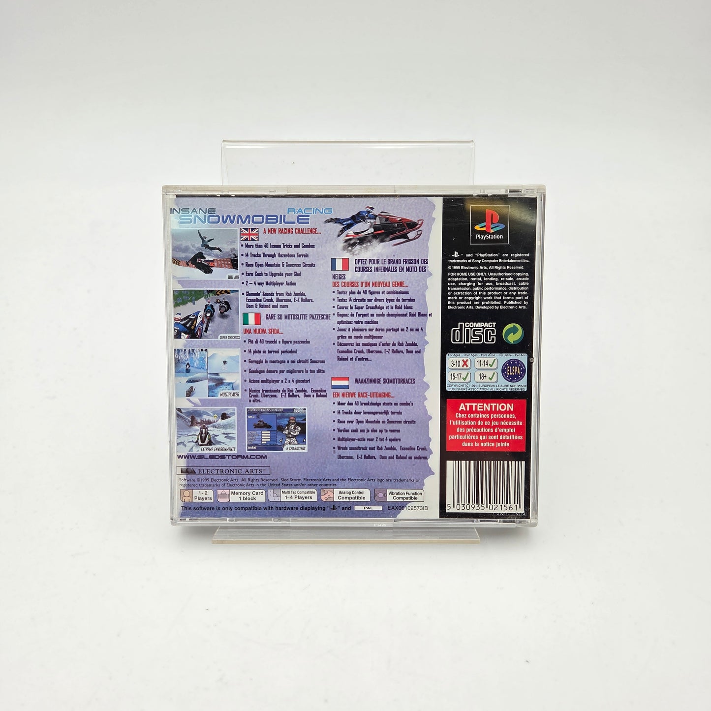 SLED STORM - PLAYSTATION 1