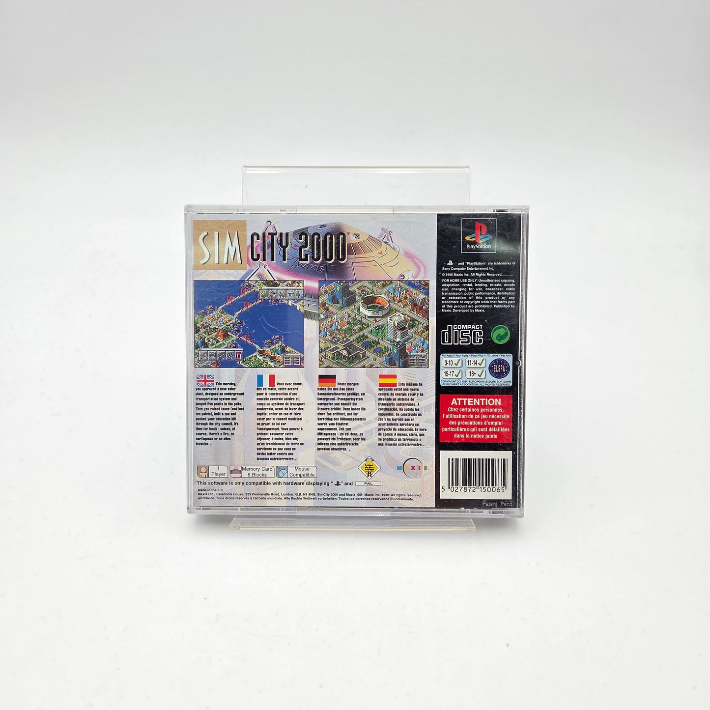 SIMCITY 2000 - PLAYSTATION 1
