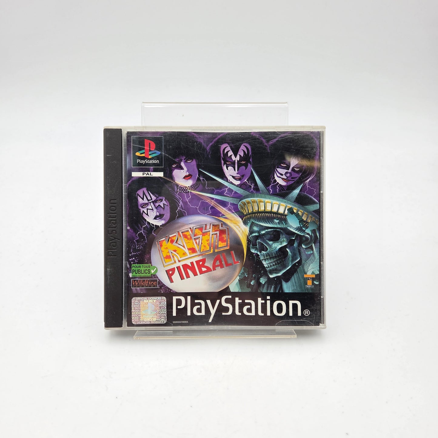 KISS PINBALL - PLAYSTATION 1