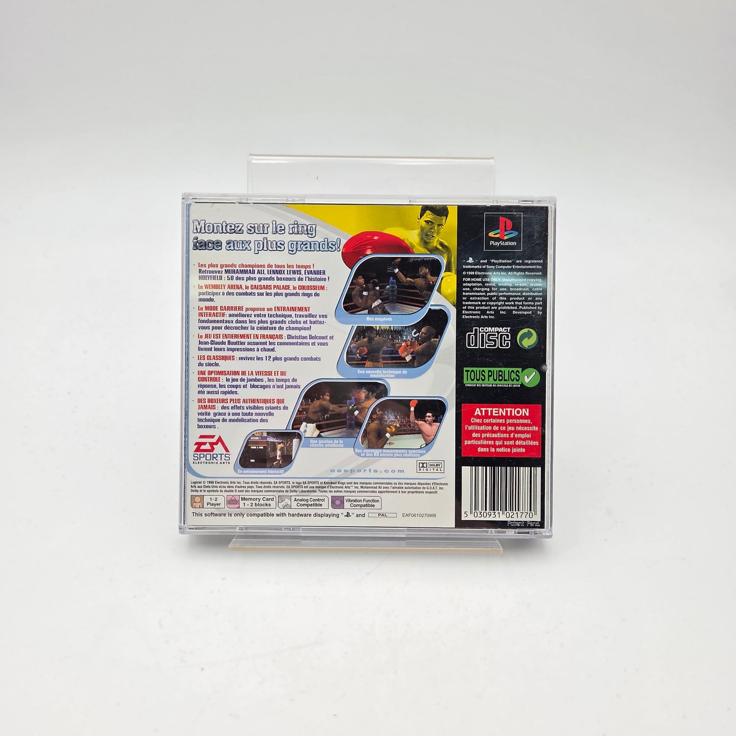 KNOCKOUT KINGS 2000 - PLAYSTATION 1