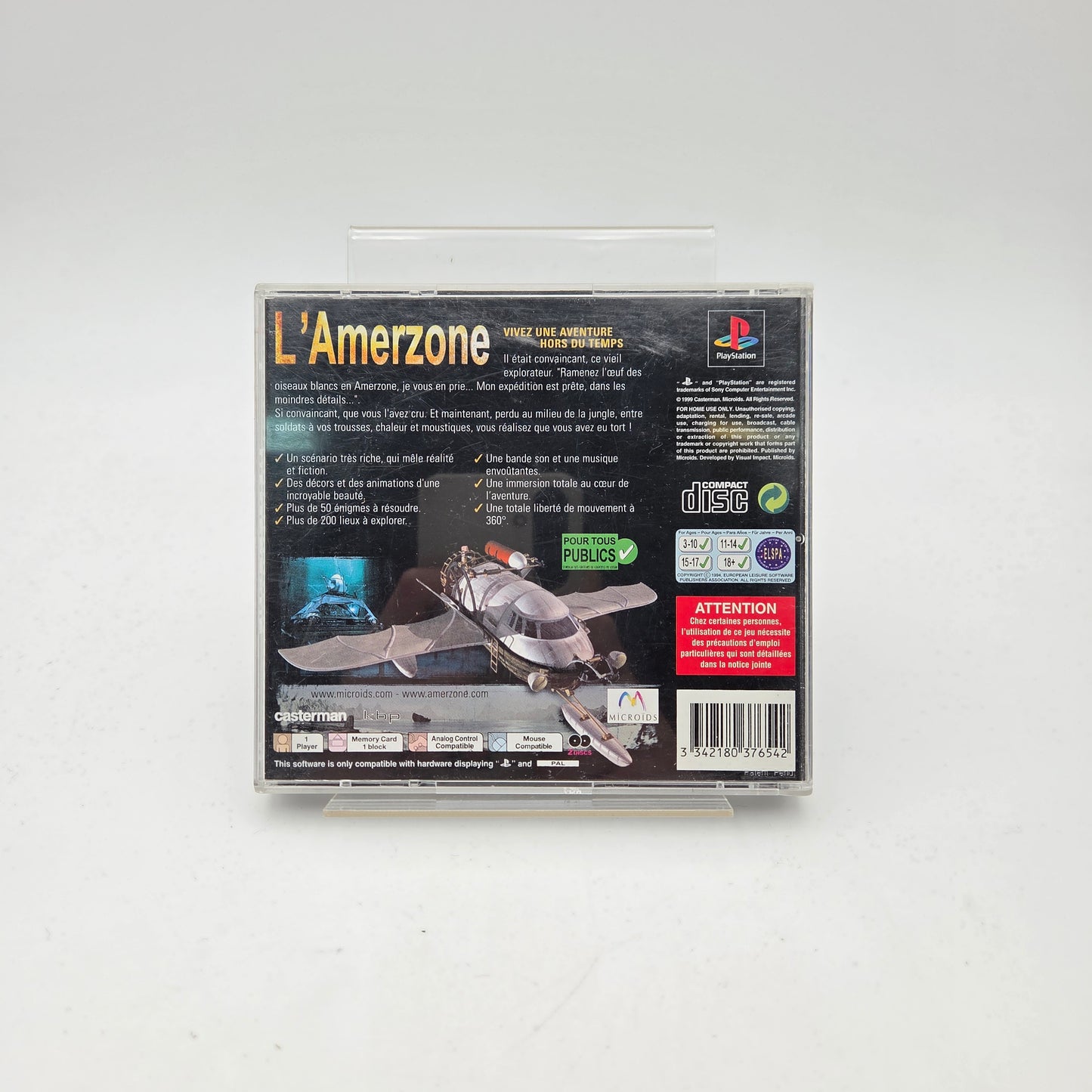 L’AMERZONE - PLAYSTATION 1