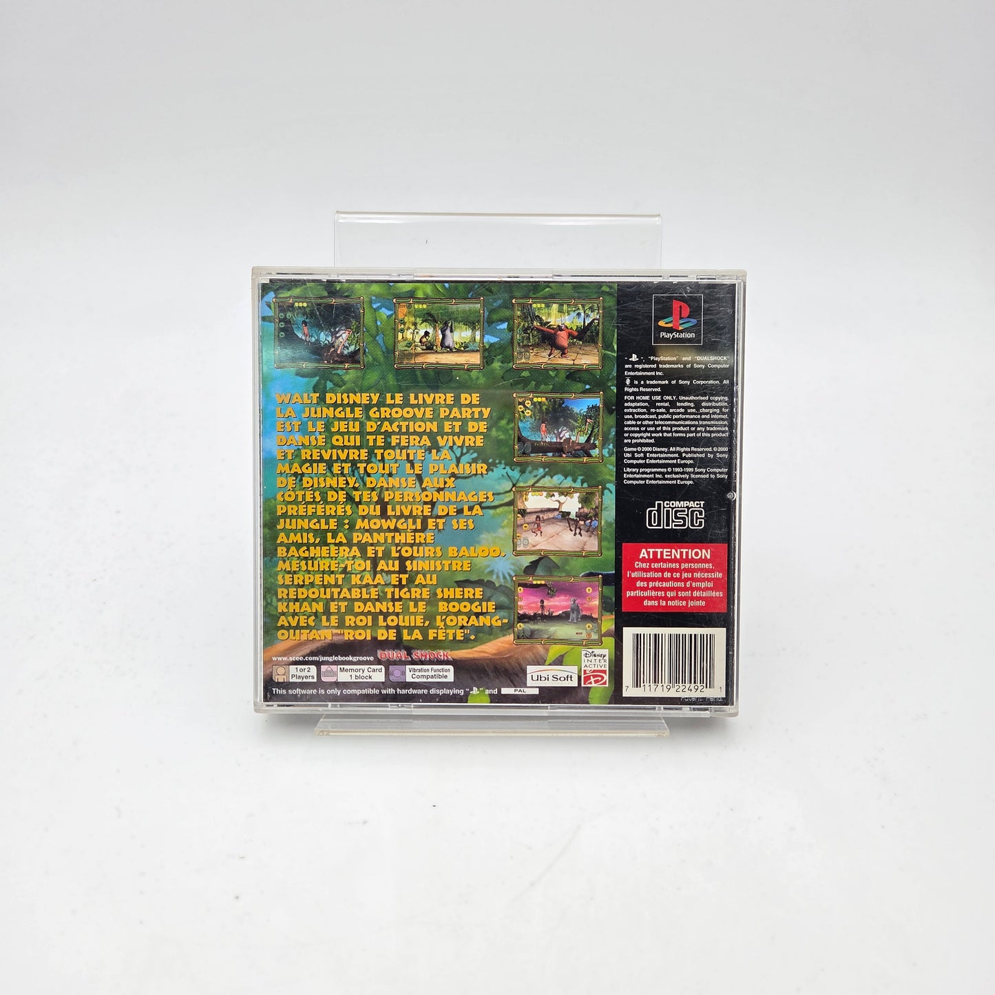 LE LIVRE DE LA JUNGLE GROOVE PARTY - PLAYSTATION 1