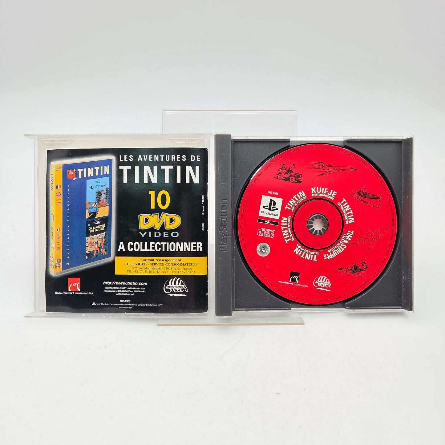 TINTIN OBJECTIF AVENTURE - PLAYSTATION 1
