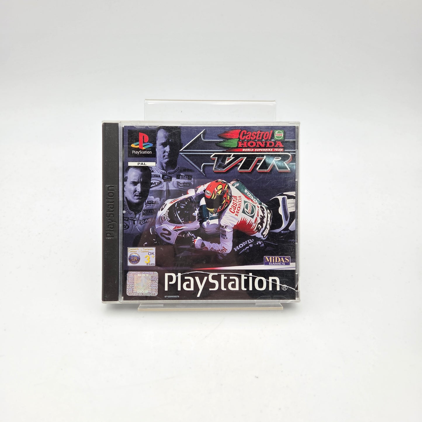 CASTROL HONDA VTR - PLAYSTATION 1