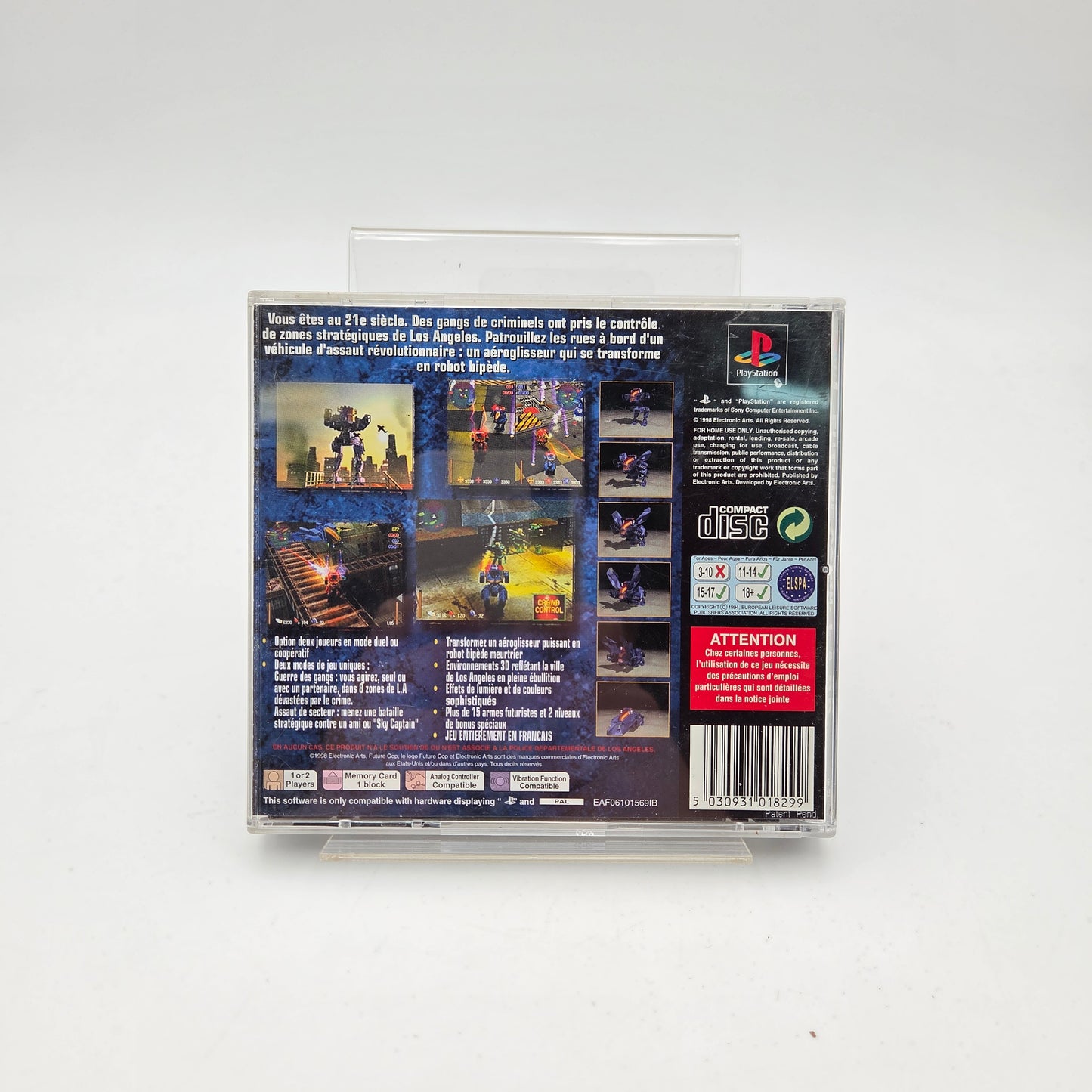 FUTURE COP LAPD - PLAYSTATION 1