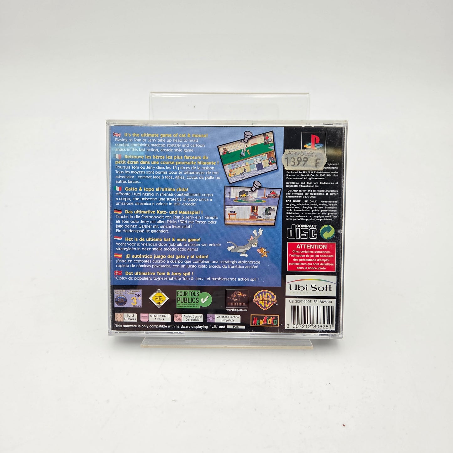 TOM & JERRY SAUVE QUI PEUT - PLAYSTATION 1