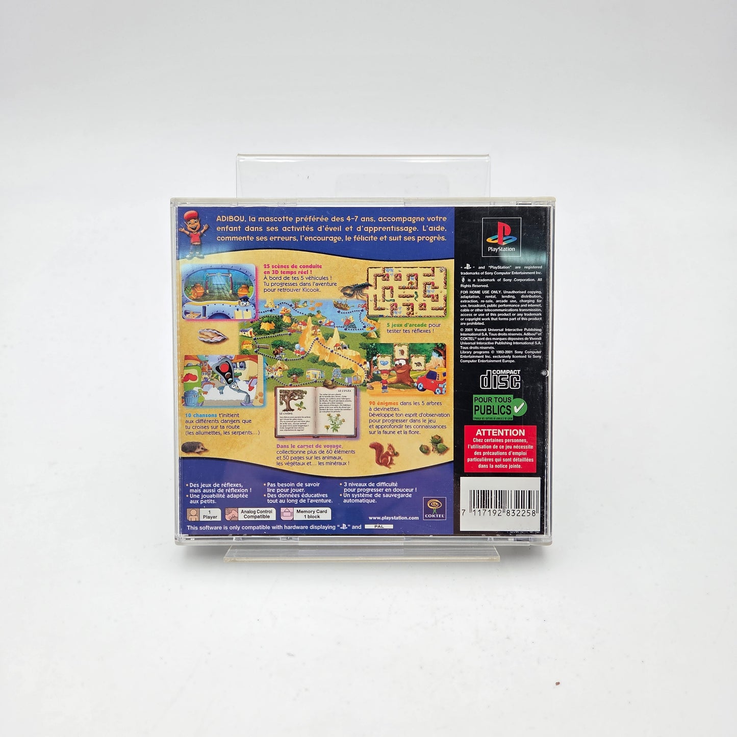 ADIBOU ET L’OMBRE VERTE - PLAYSTATION 1