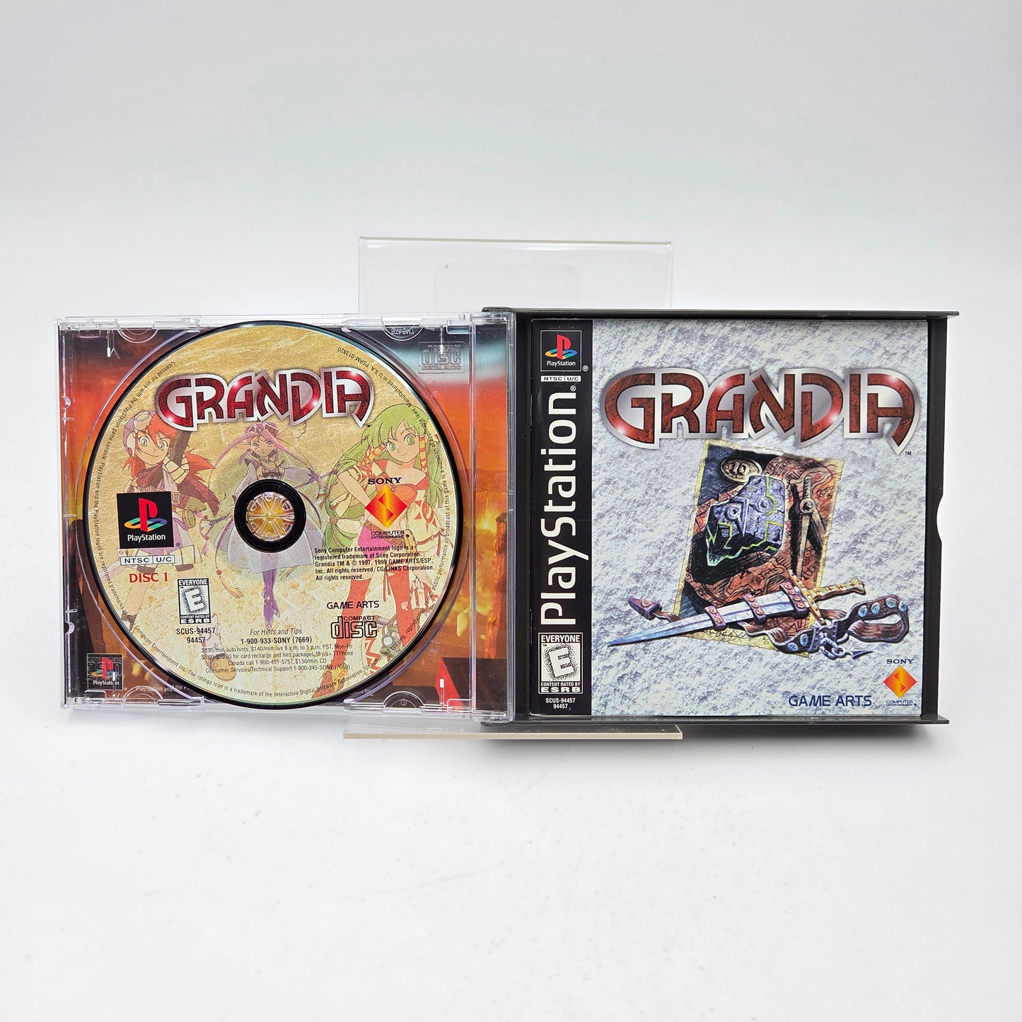 GRANDIA - PLAYSTATION 1 US