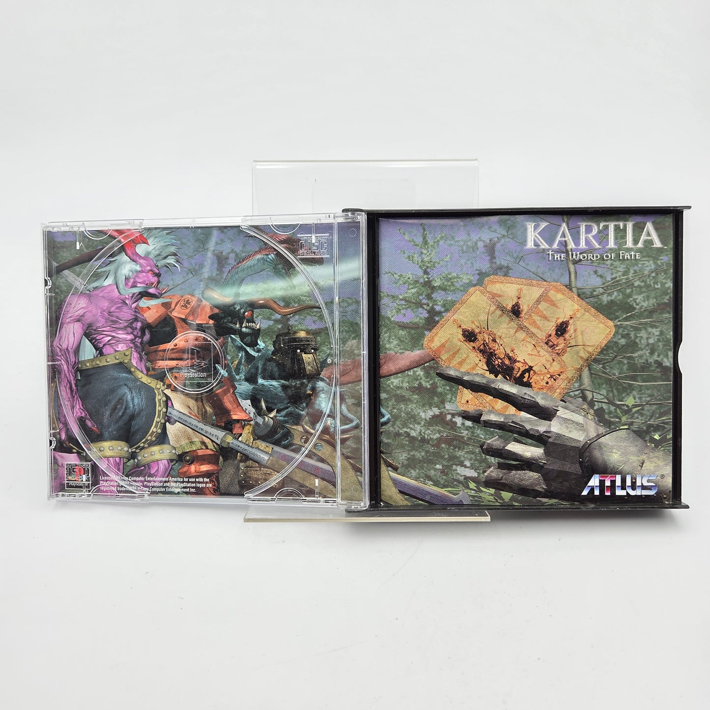 KARTIA THE WORD OF FATE - PLAYSTATION 1 US