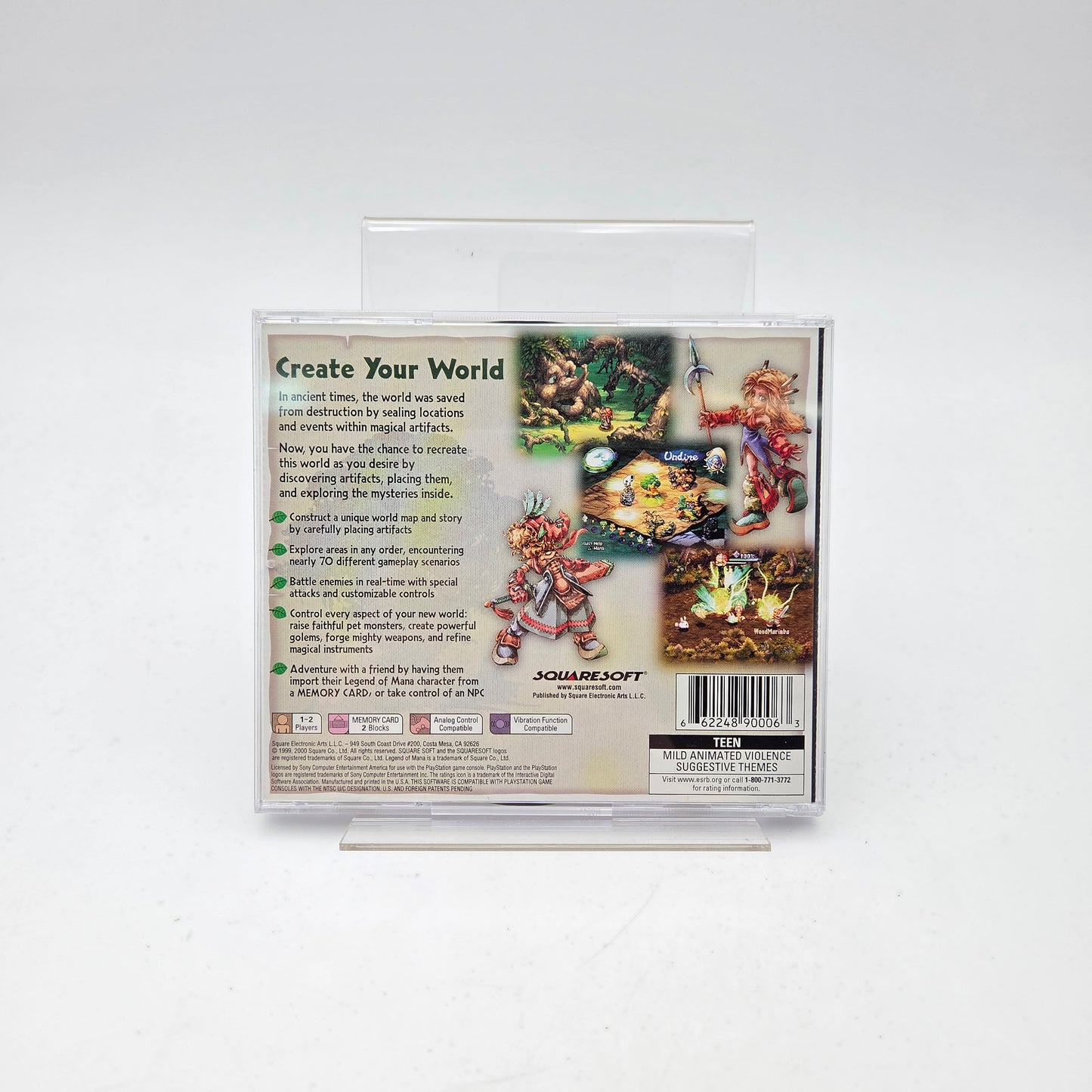 LEGEND OF MANA - PLAYSTATION 1 US