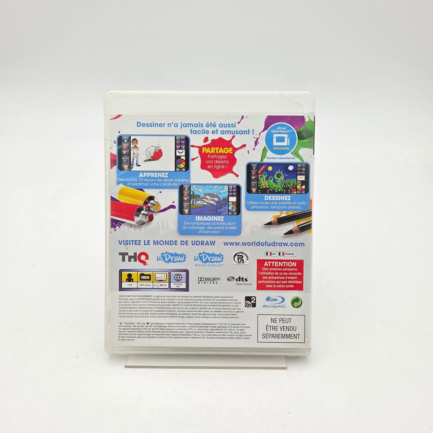 UDRAW STUDIO - PLAYSTATION 3