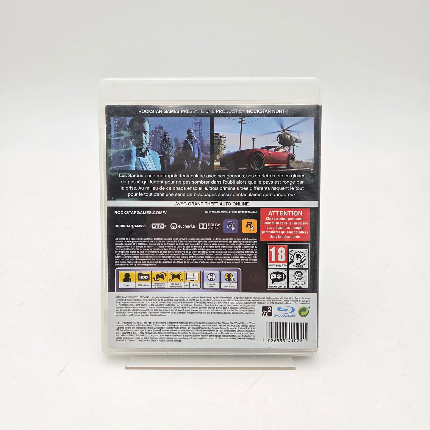 GRAND THEFT AUTO V - PLAYSTATION 3