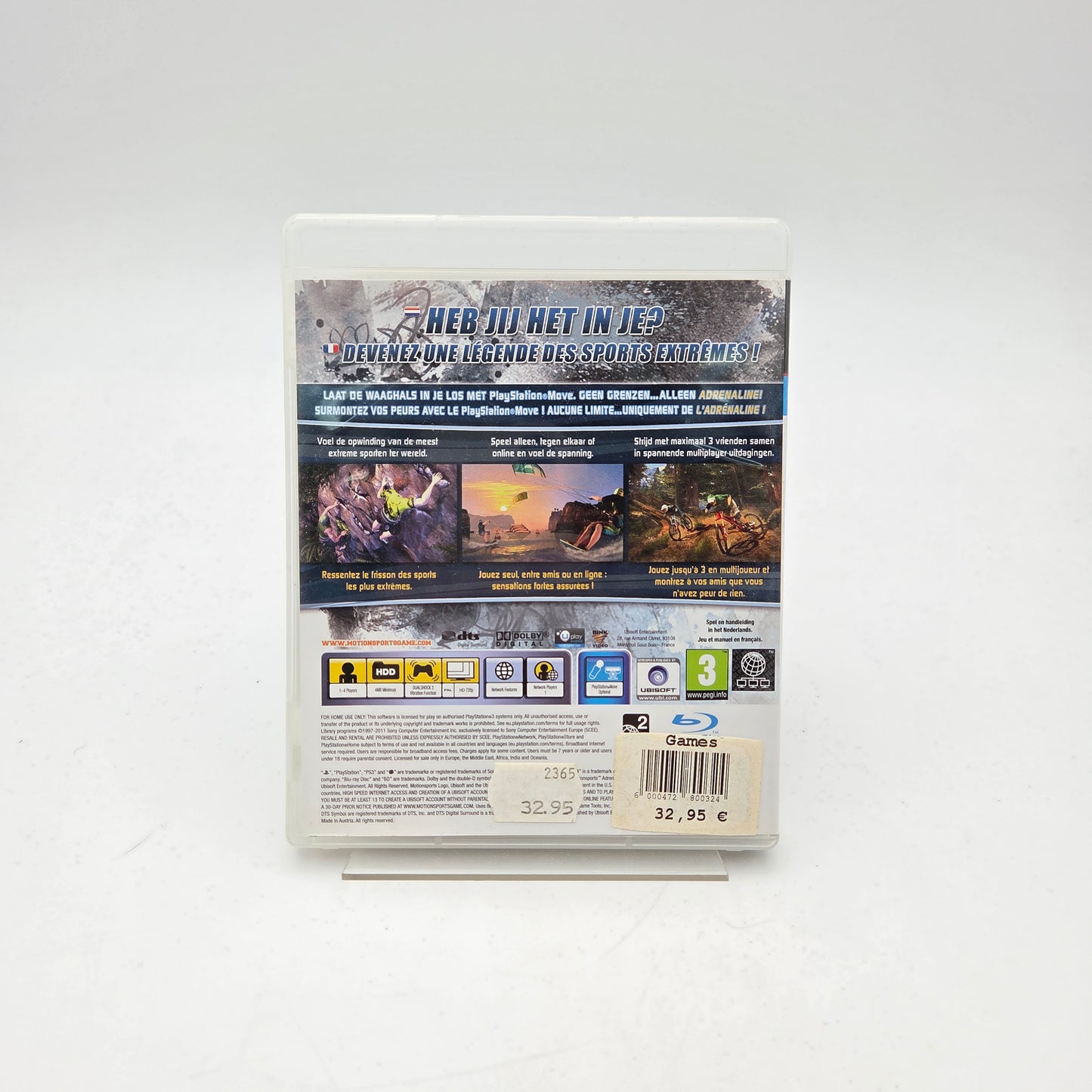 MOTIONSPORTS ADRENALINE - PLAYSTATION 3