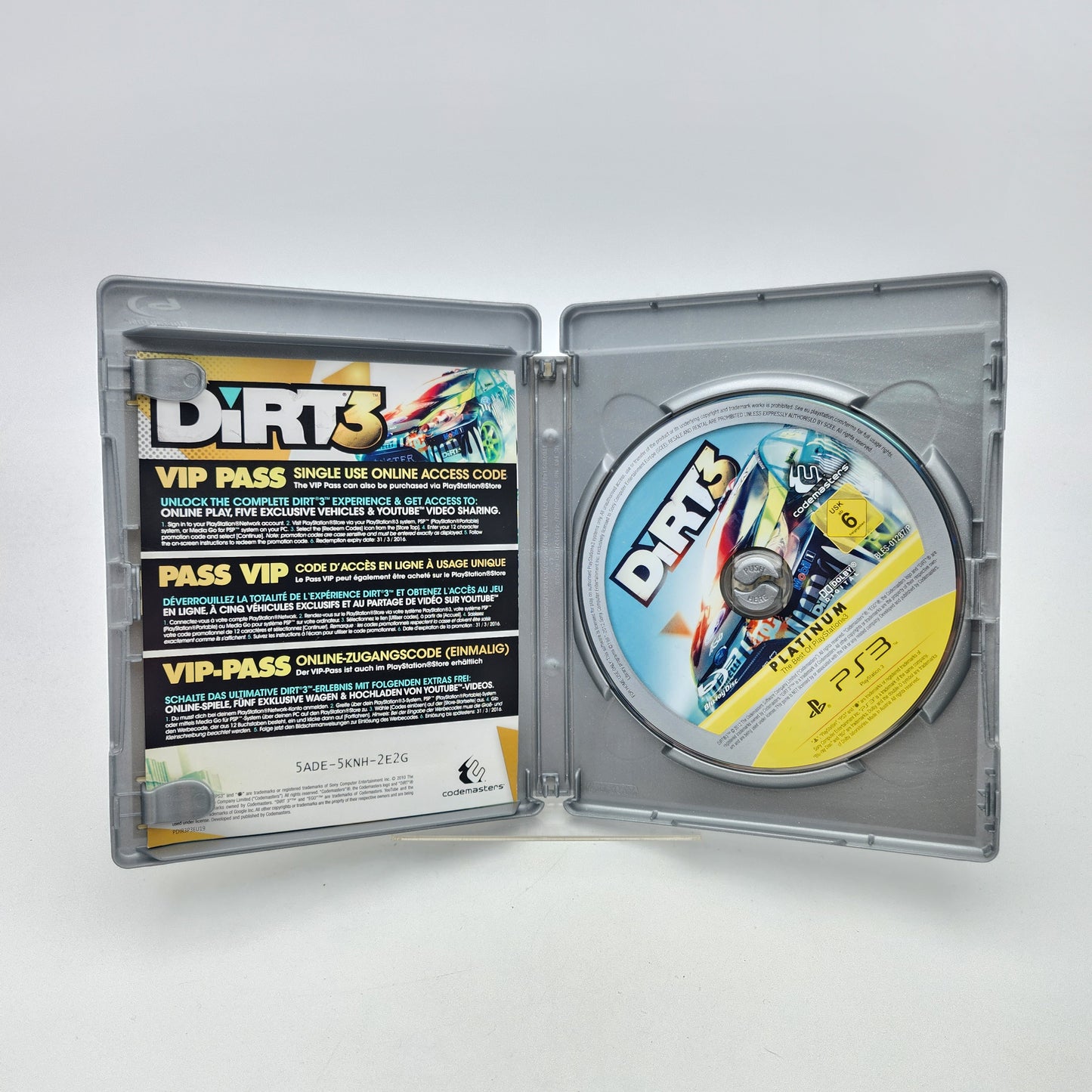 DIRT 3 - PLAYSTATION 3