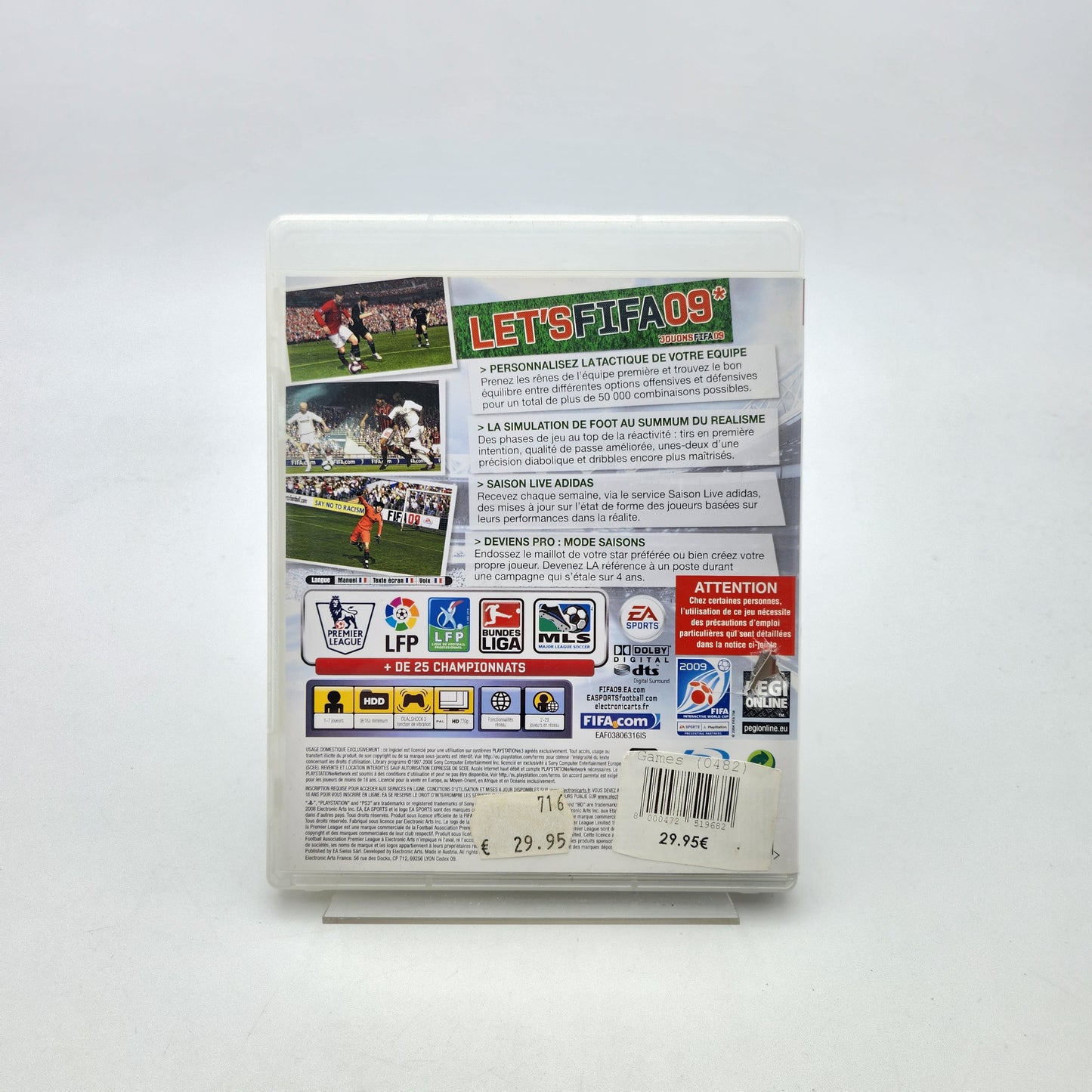 FIFA 09 - PLAYSTATION 3