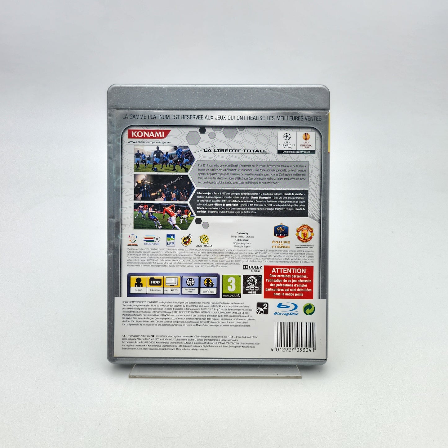 PRO EVOLUTION SOCCER 2011 - PLAYSTATION 3