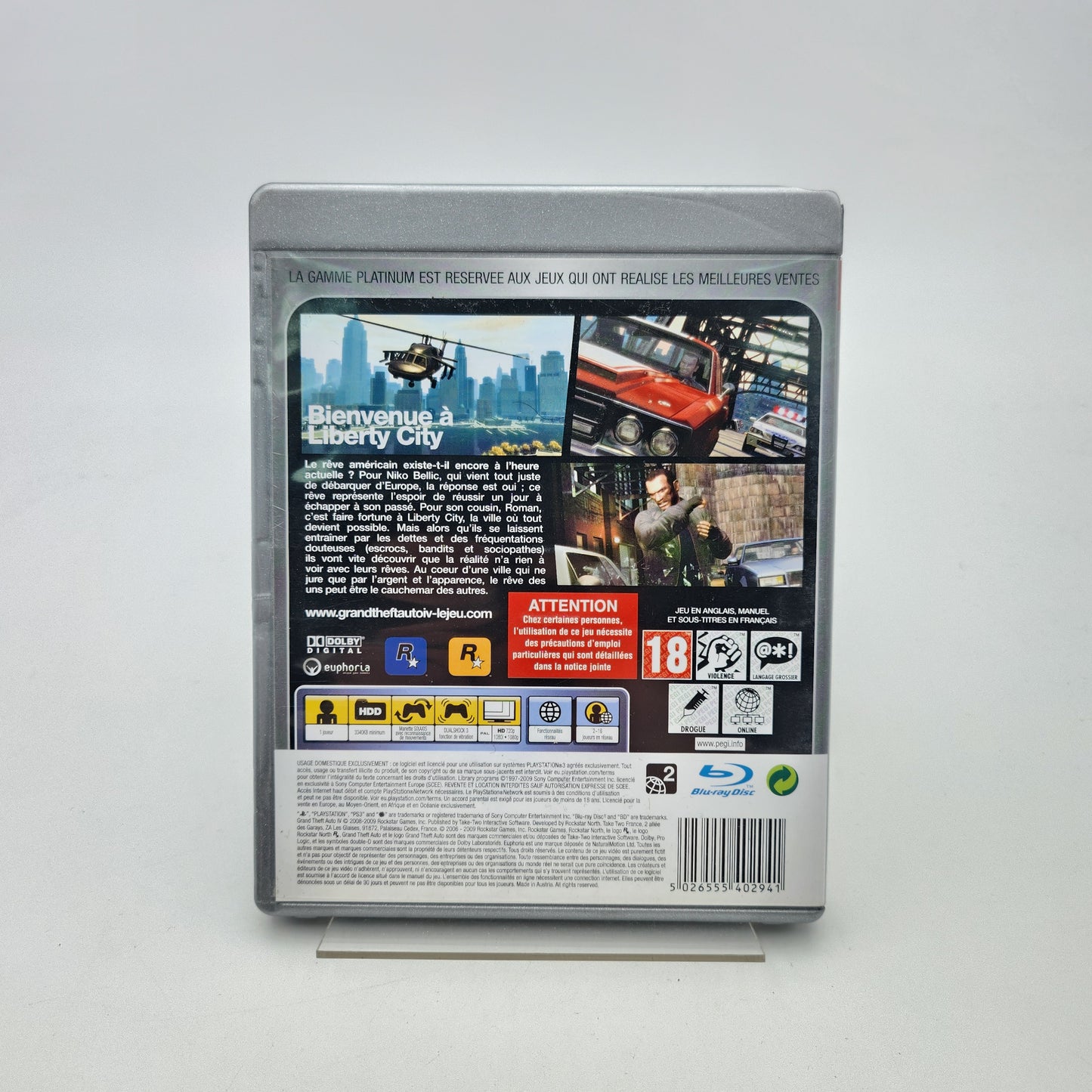 GRAND THEFT AUTO IV - PLAYSTATION 3