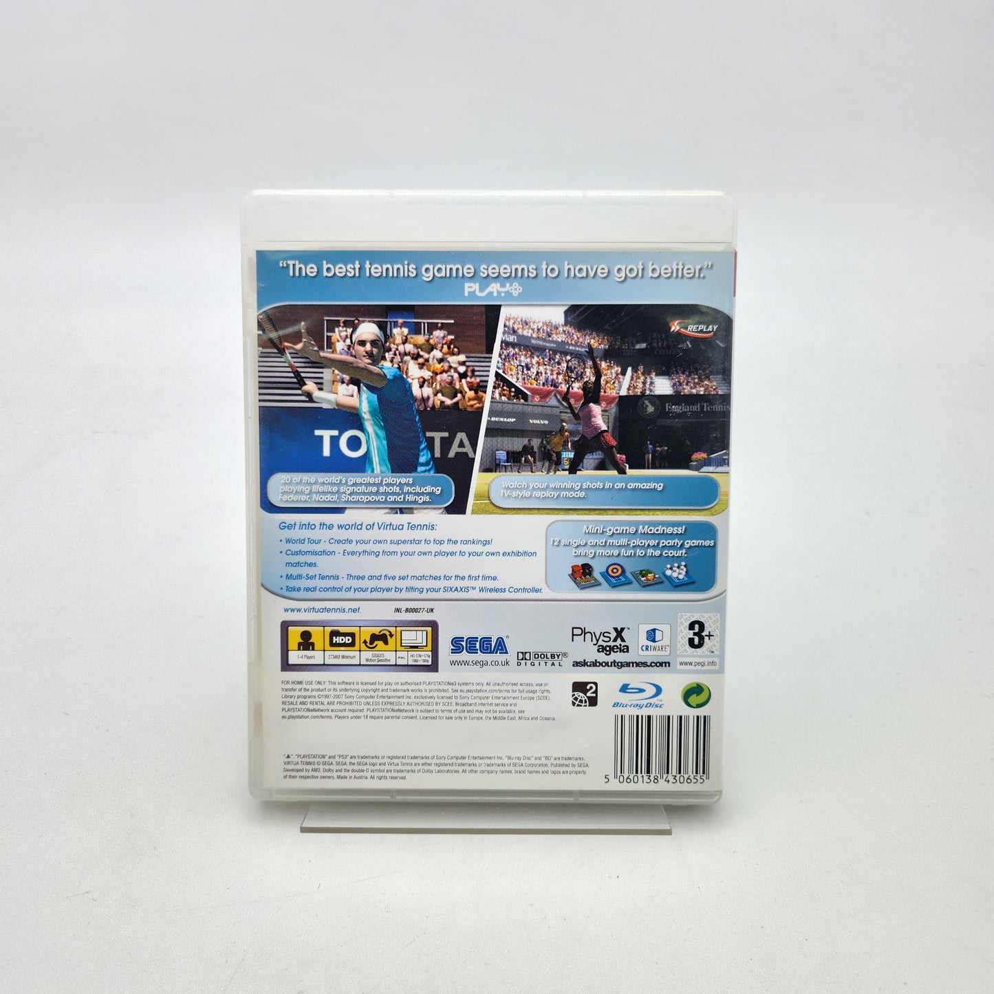 VIRTUA TENNIS 3 - PLAYSTATION 3