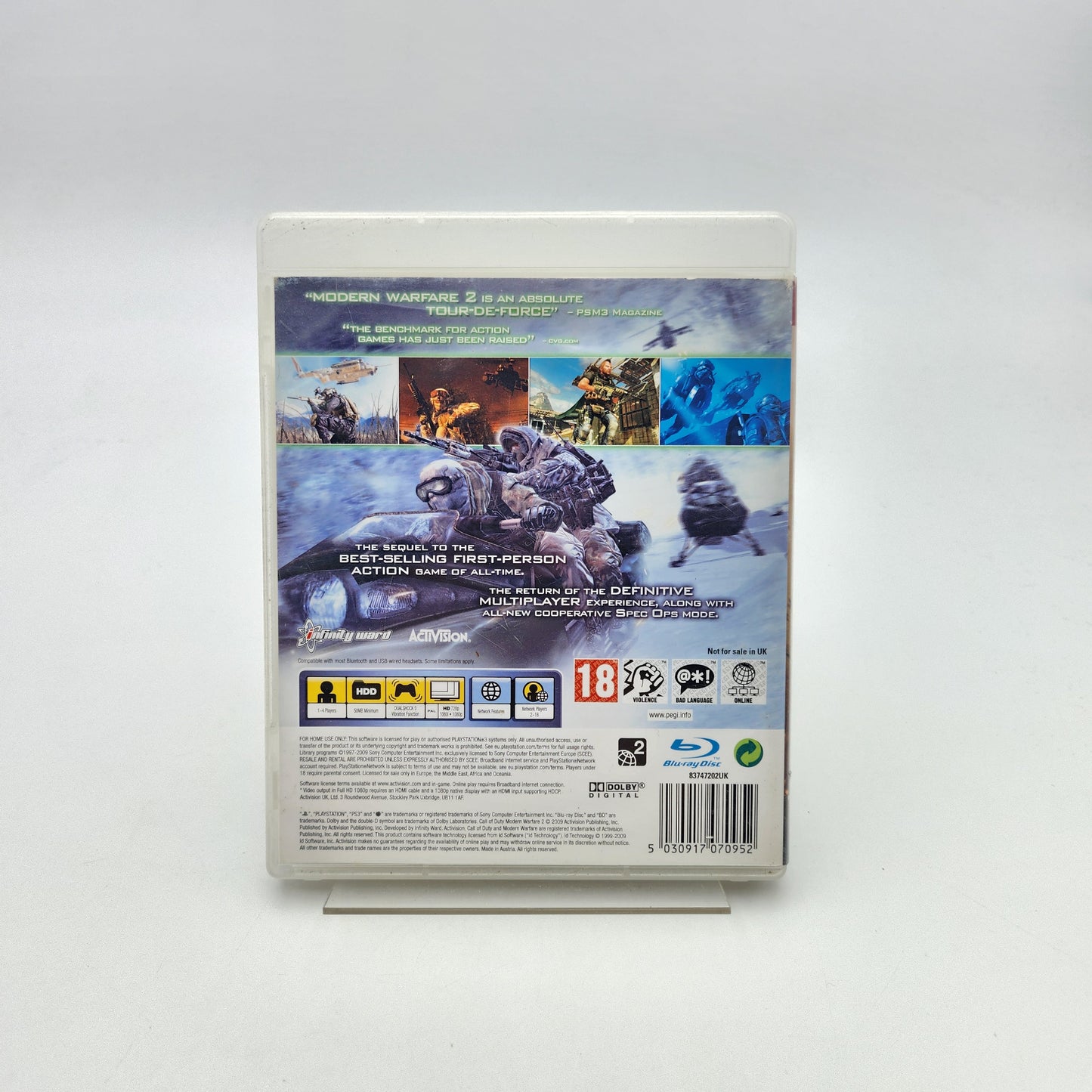 CALL OF DUTY MODERN WARFARE 2 - PLAYSTATION 3
