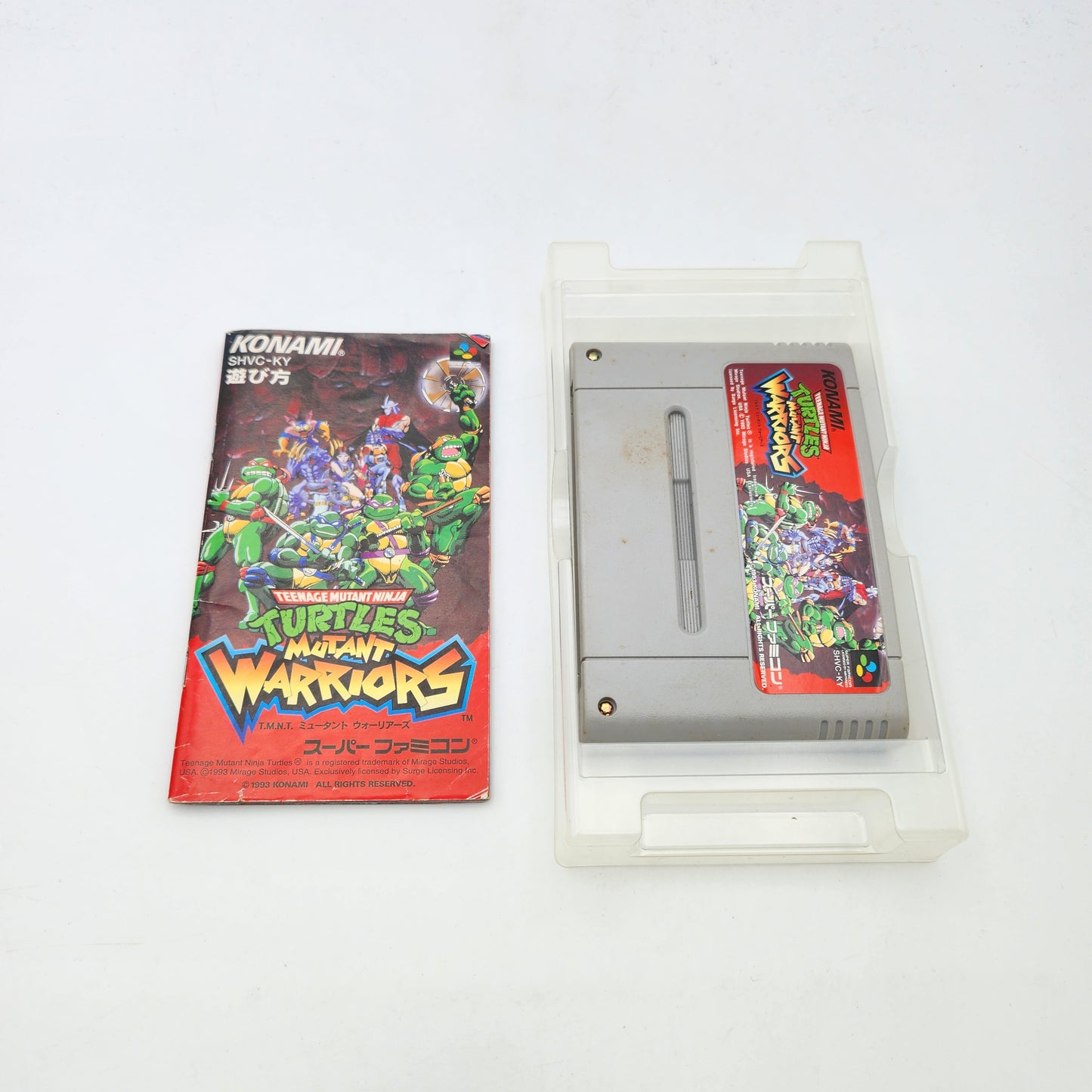 TEENAGE MUTANT NINJA TURTLES MUTANT WARRIORS - SUPER FAMICOM