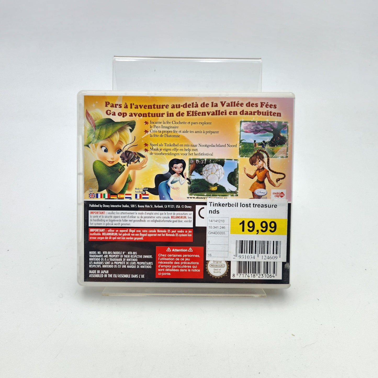 LA FEE CLOCHETTE ET LA PIERRE DE LUNE - NINTENDO DS