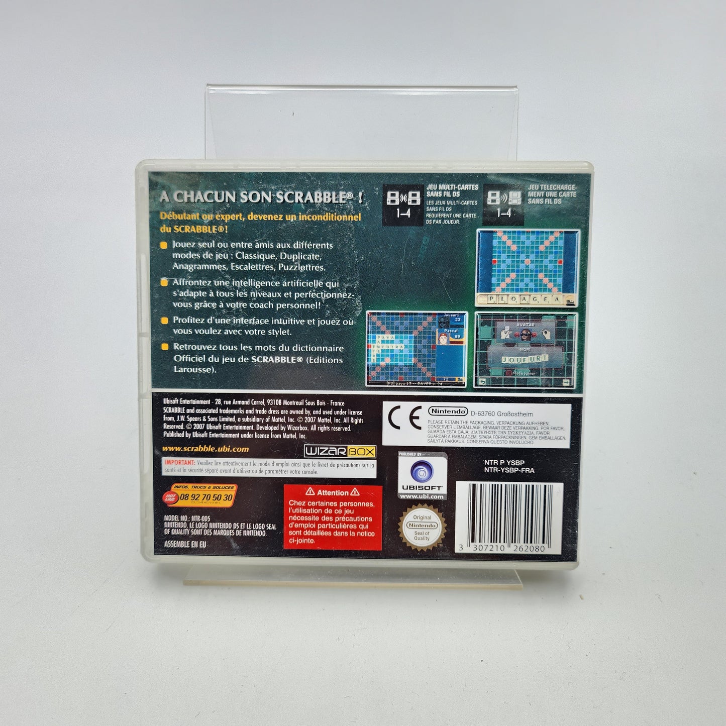 SCRABBLE INTERACTIF EDITION 2007 - NINTENDO DS
