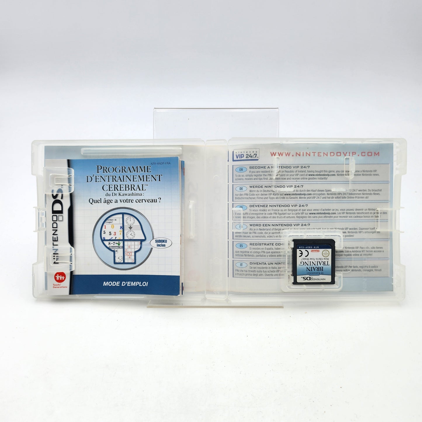 PROGRAMME D’ENTRAÎNEMENT CÉRÉBRAL - NINTENDO DS