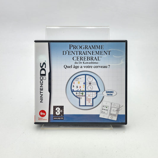 PROGRAMME D’ENTRAÎNEMENT CÉRÉBRAL - NINTENDO DS