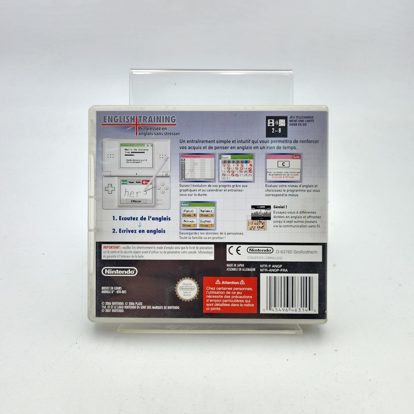 ENGLISH TRAINING - NINTENDO DS