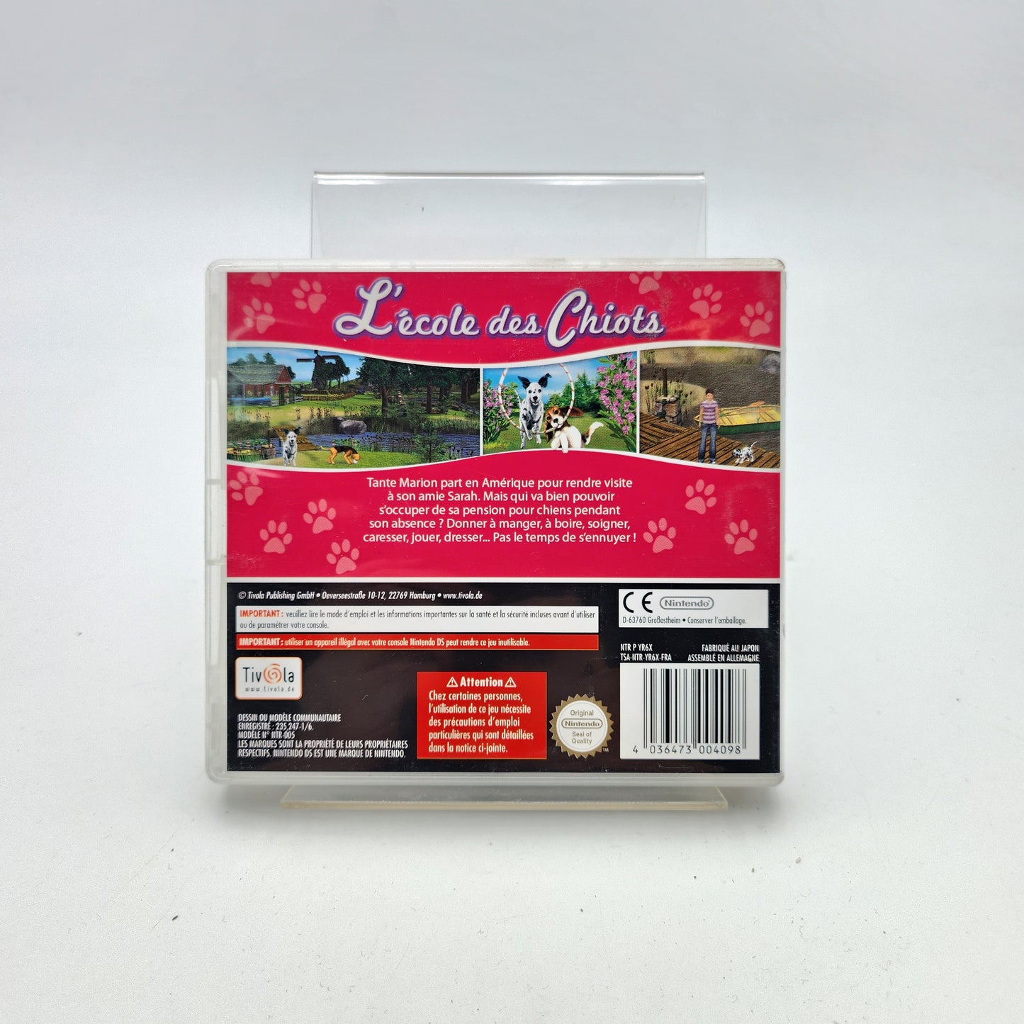 L’ÉCOLE DES CHIOTS - NINTENDO DS
