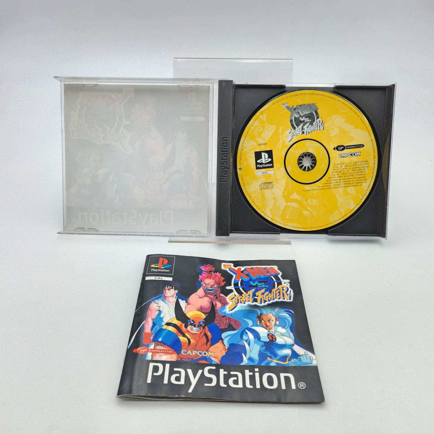 X-MEN VS STREET FIGHTER - PLAYSTATION 1