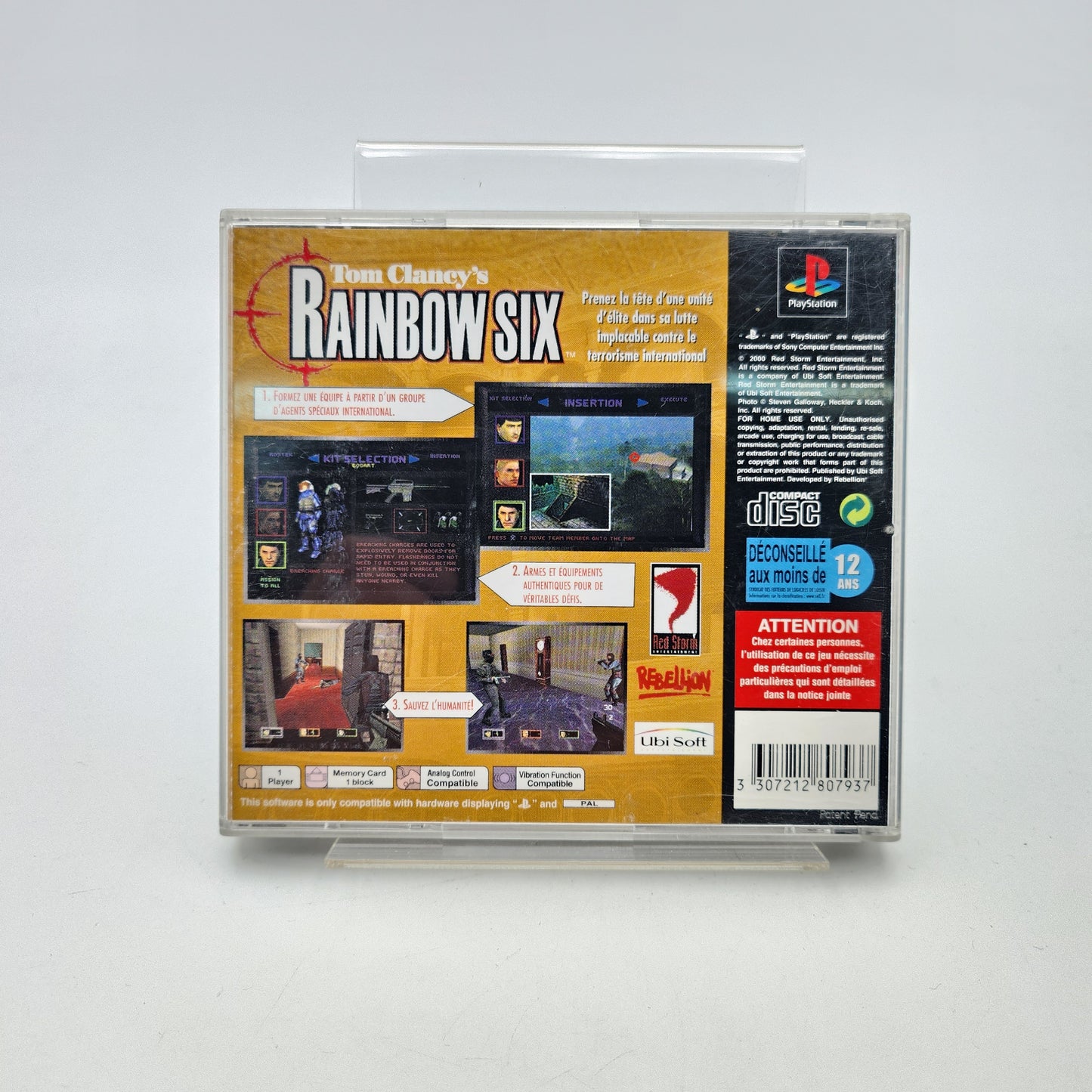 RAINBOW SIX - PLAYSTATION 1