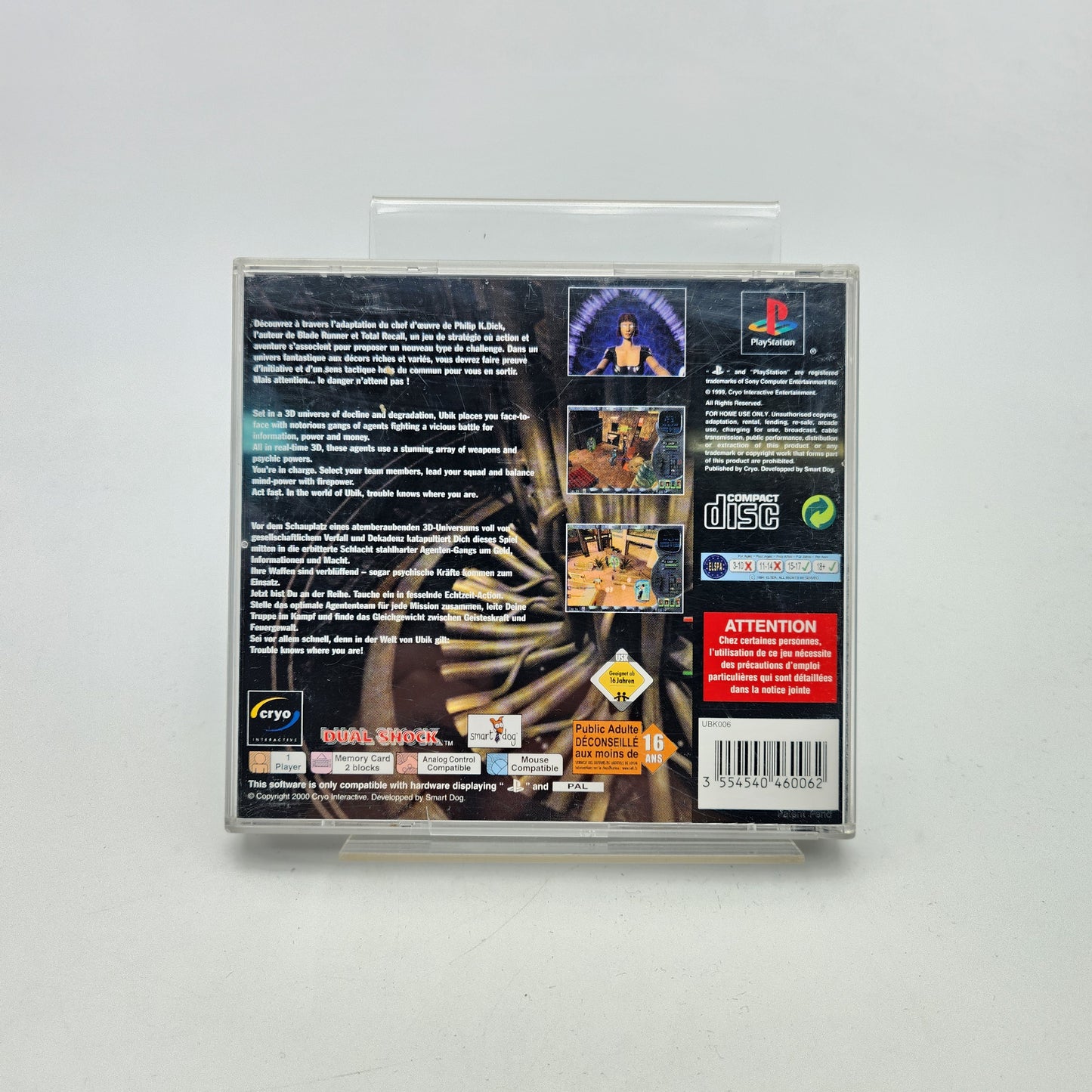 UBIK - PLAYSTATION 1