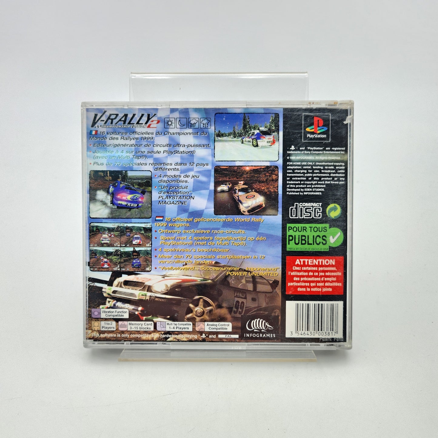 V-RALLY 2 - PLAYSTATION 1