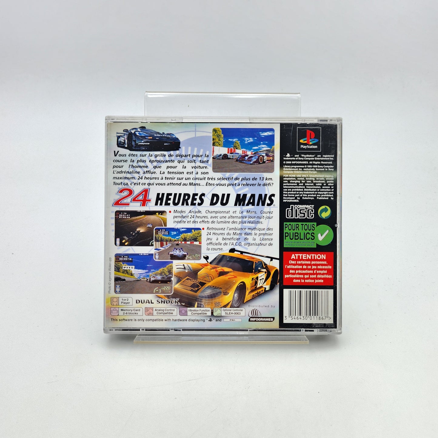 24 HEURES DU MANS - PLAYSTATION 1
