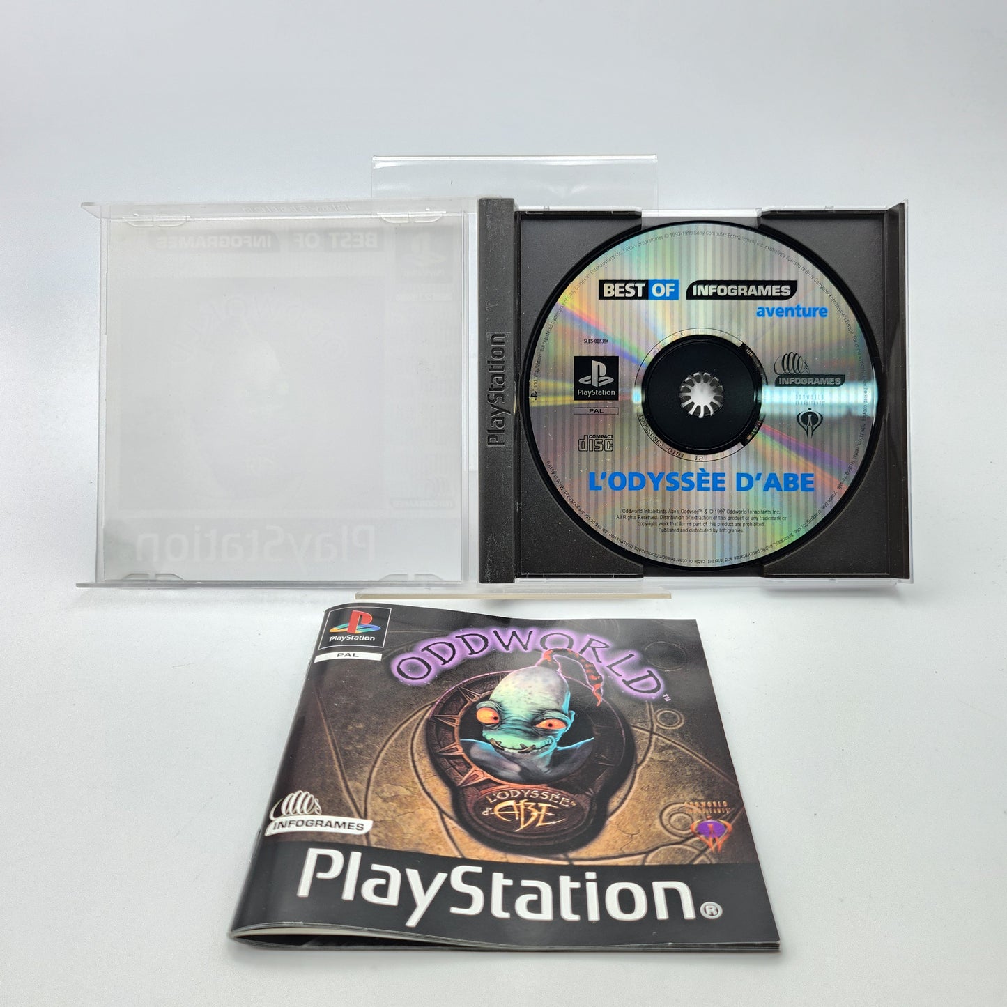 ODDWORLD L’ODYSSÉE D’ABE - PLAYSTATION 1