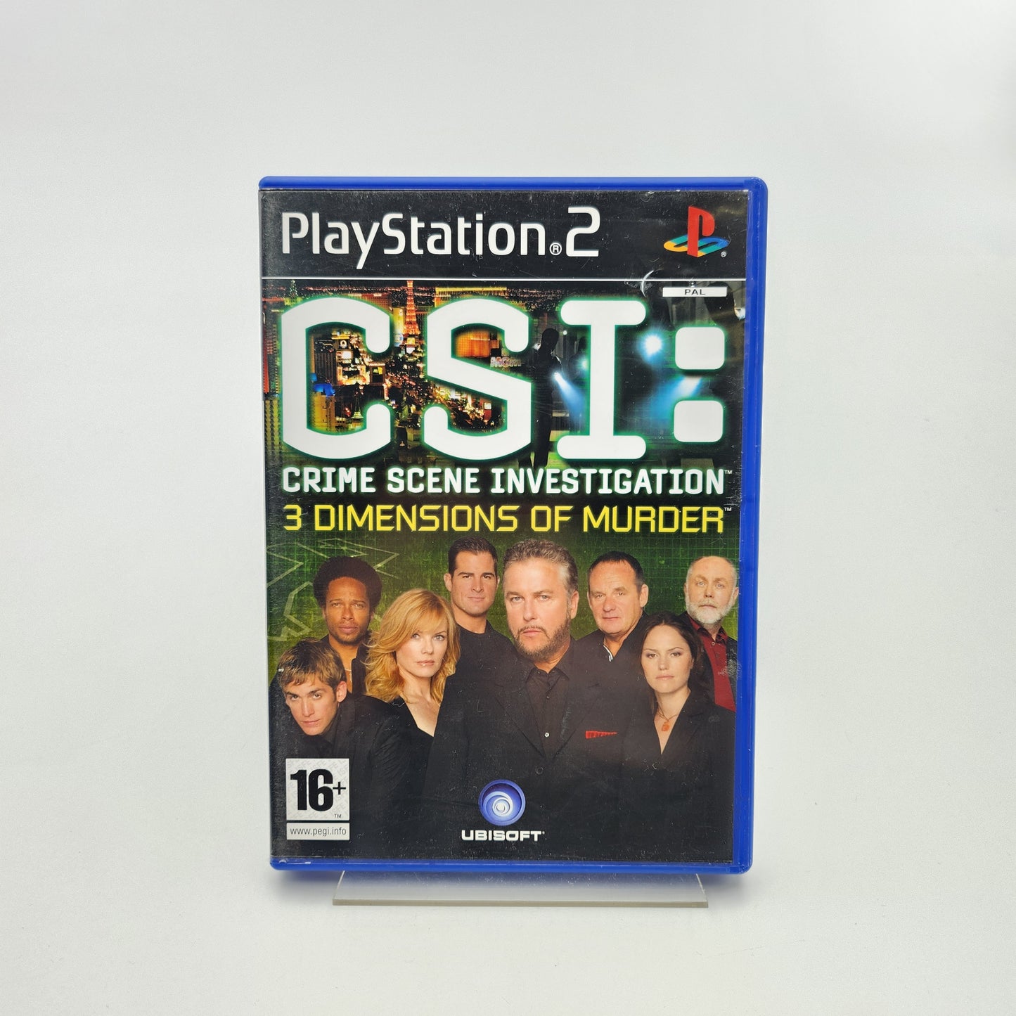 CSI: CRIME SCENE INVESTIGATION 3 DIMENSIONS OF MURDER - PLAYSTATION 2