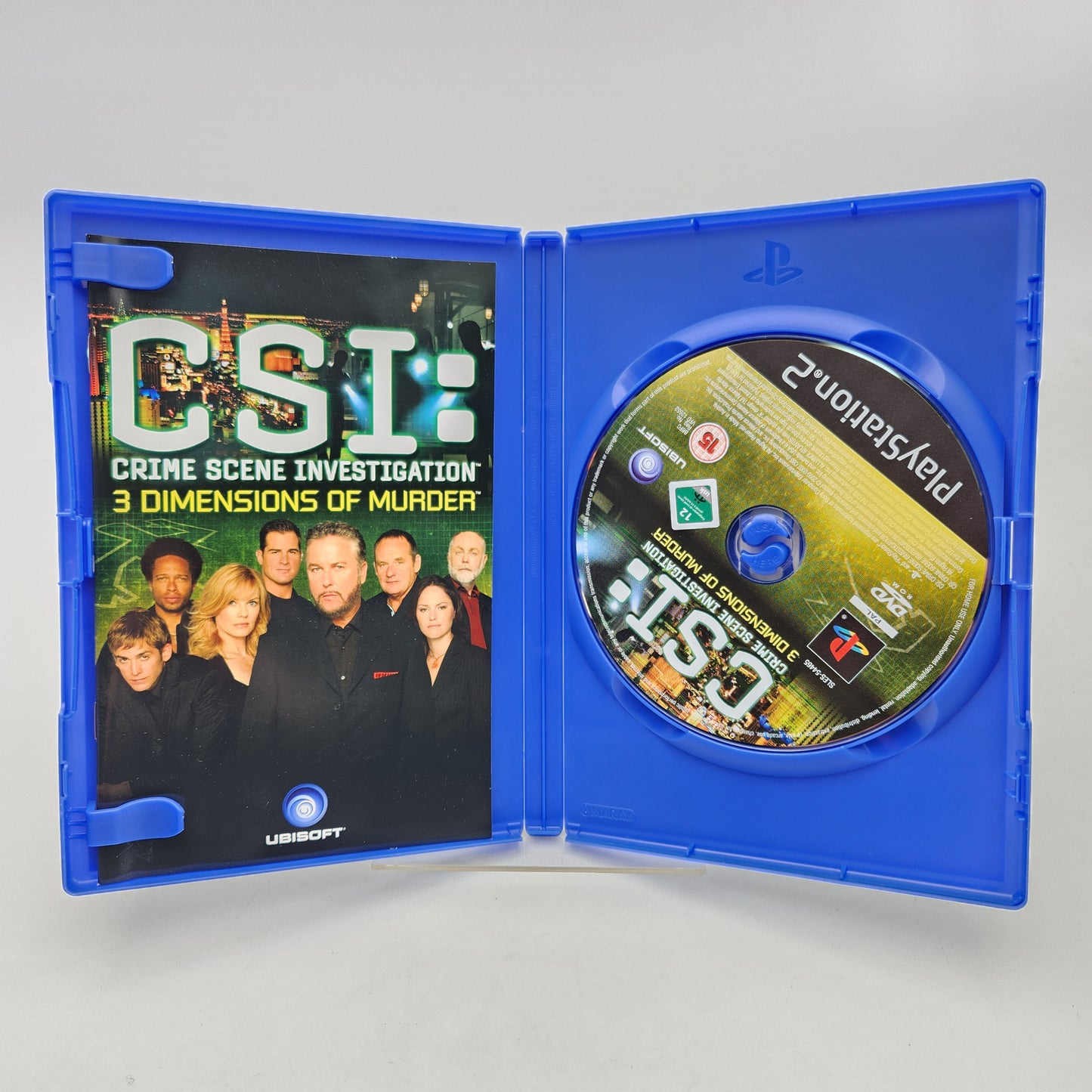 CSI: CRIME SCENE INVESTIGATION 3 DIMENSIONS OF MURDER - PLAYSTATION 2