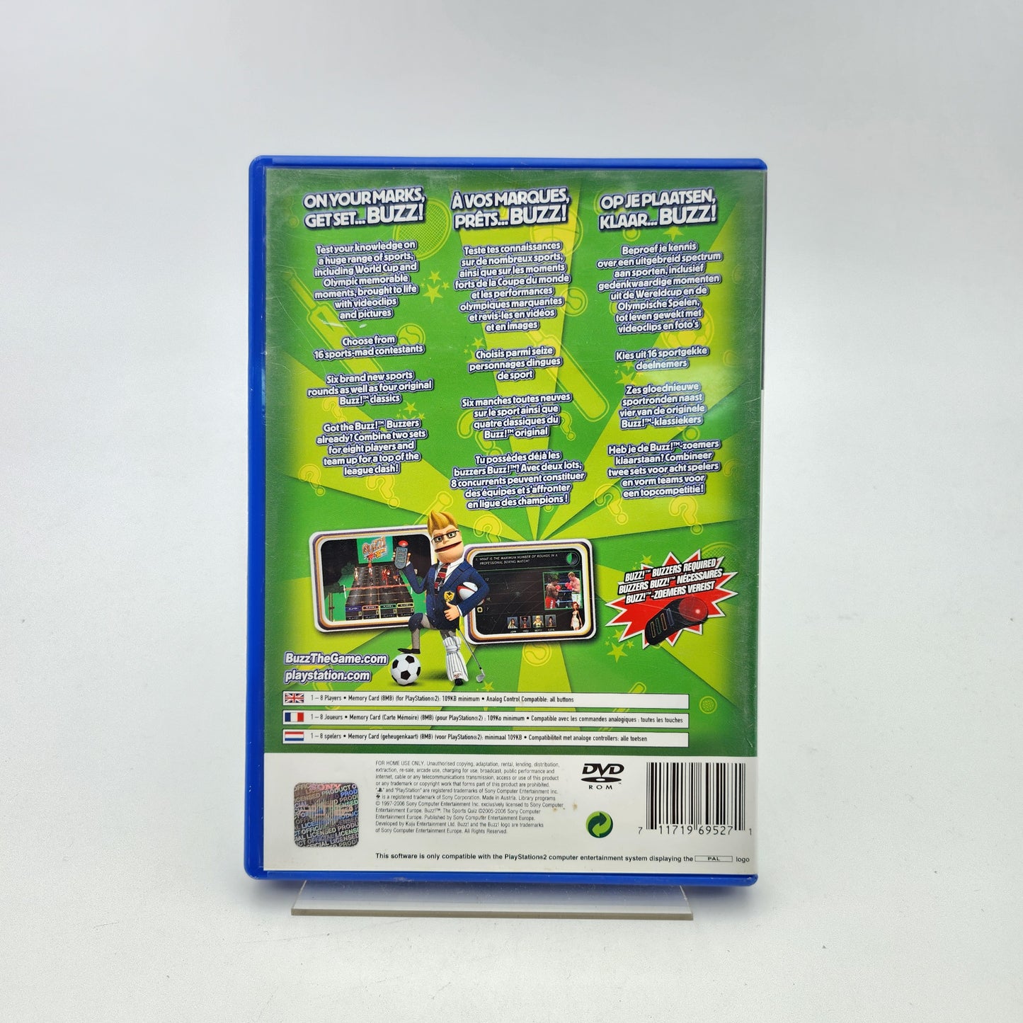 BUZZ! THE SPORTS QUIZ - PLAYSTATION 2