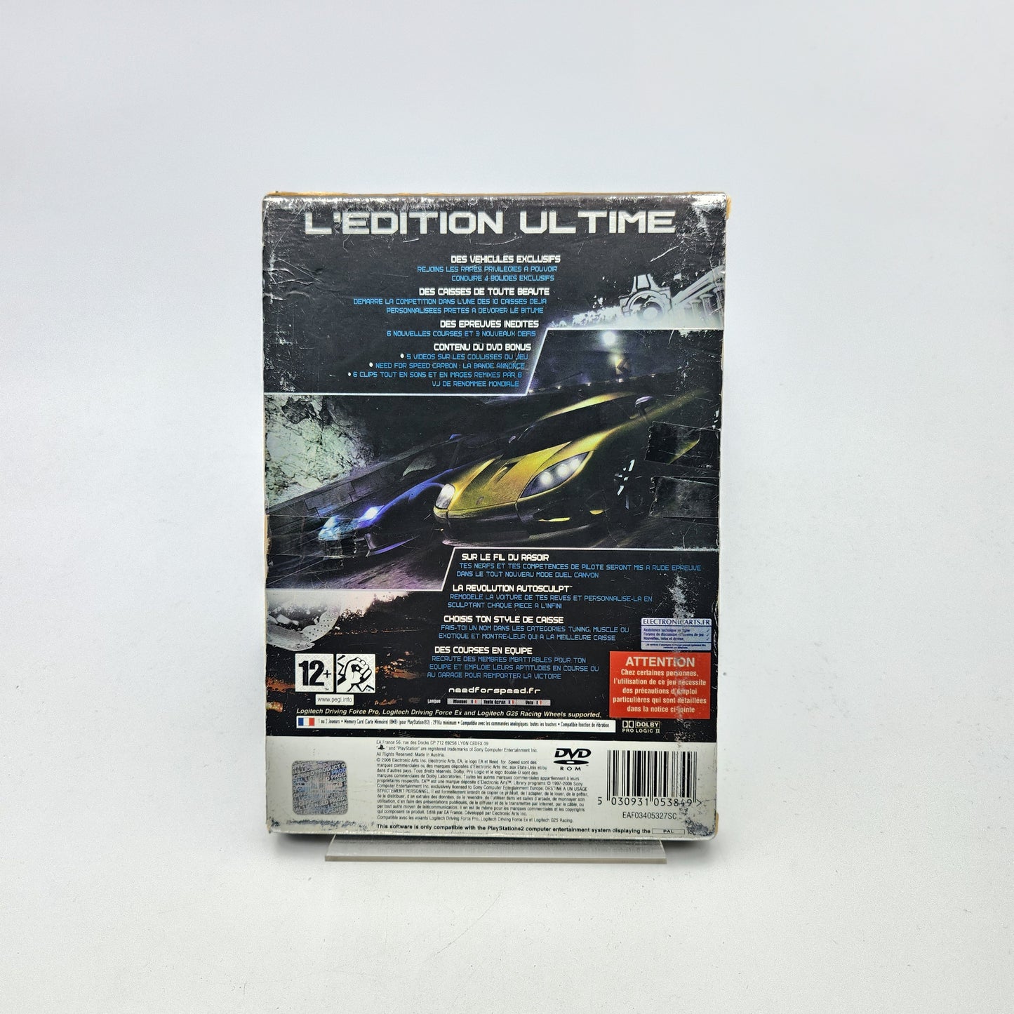 NEED FOR SPEED CARBON EDITION COLLECTOR - PLAYSTATION 2
