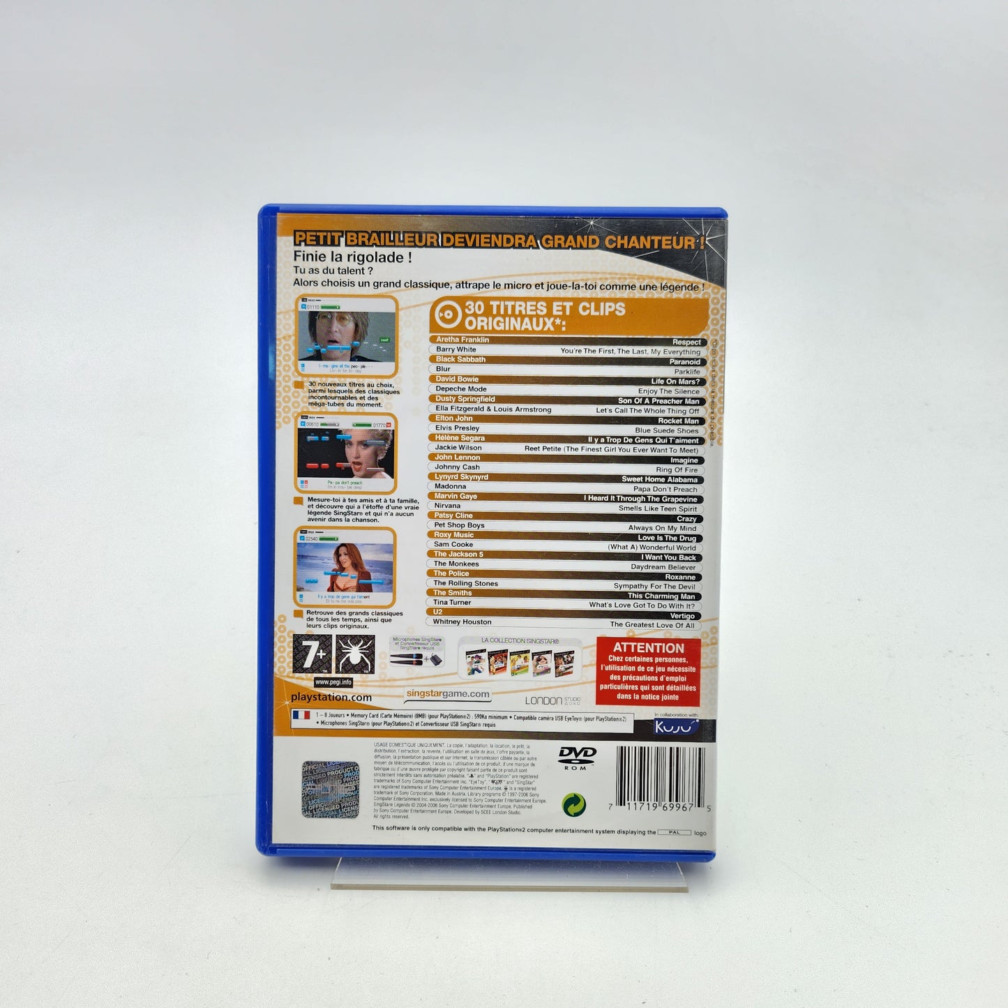 SINGSTAR LEGENDS - PLAYSTATION 2