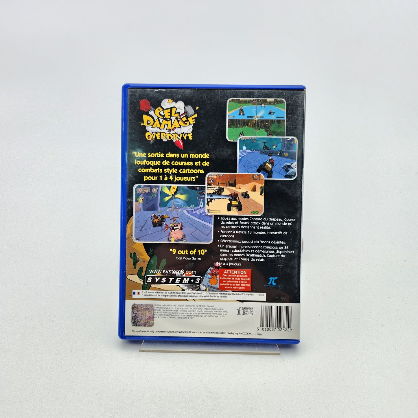 CEL DAMAGE OVERDRIVE - PLAYSTATION 2