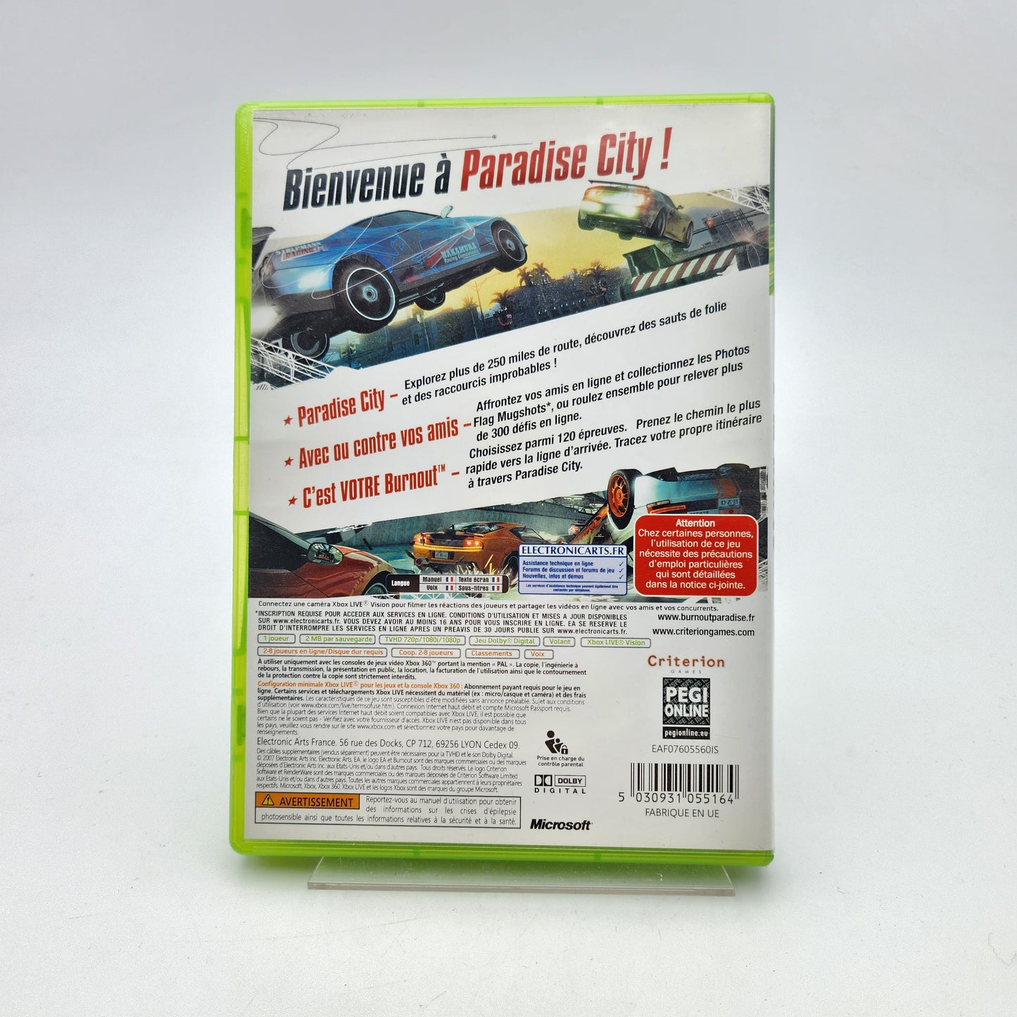 BURNOUT PARADISE - XBOX 360