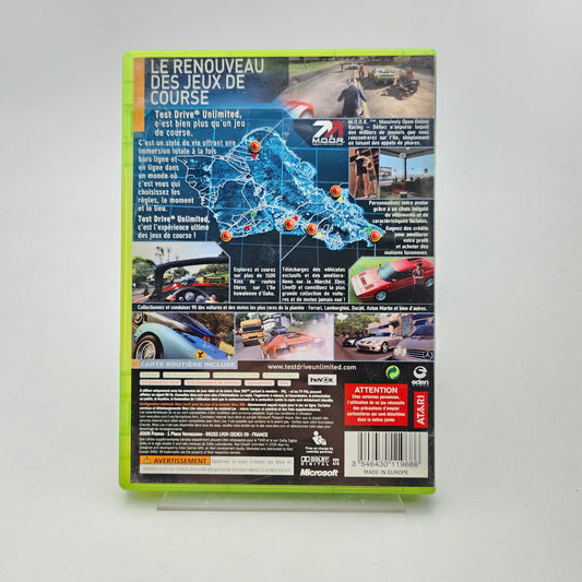 TEST DRIVE UNLIMITED - XBOX 360