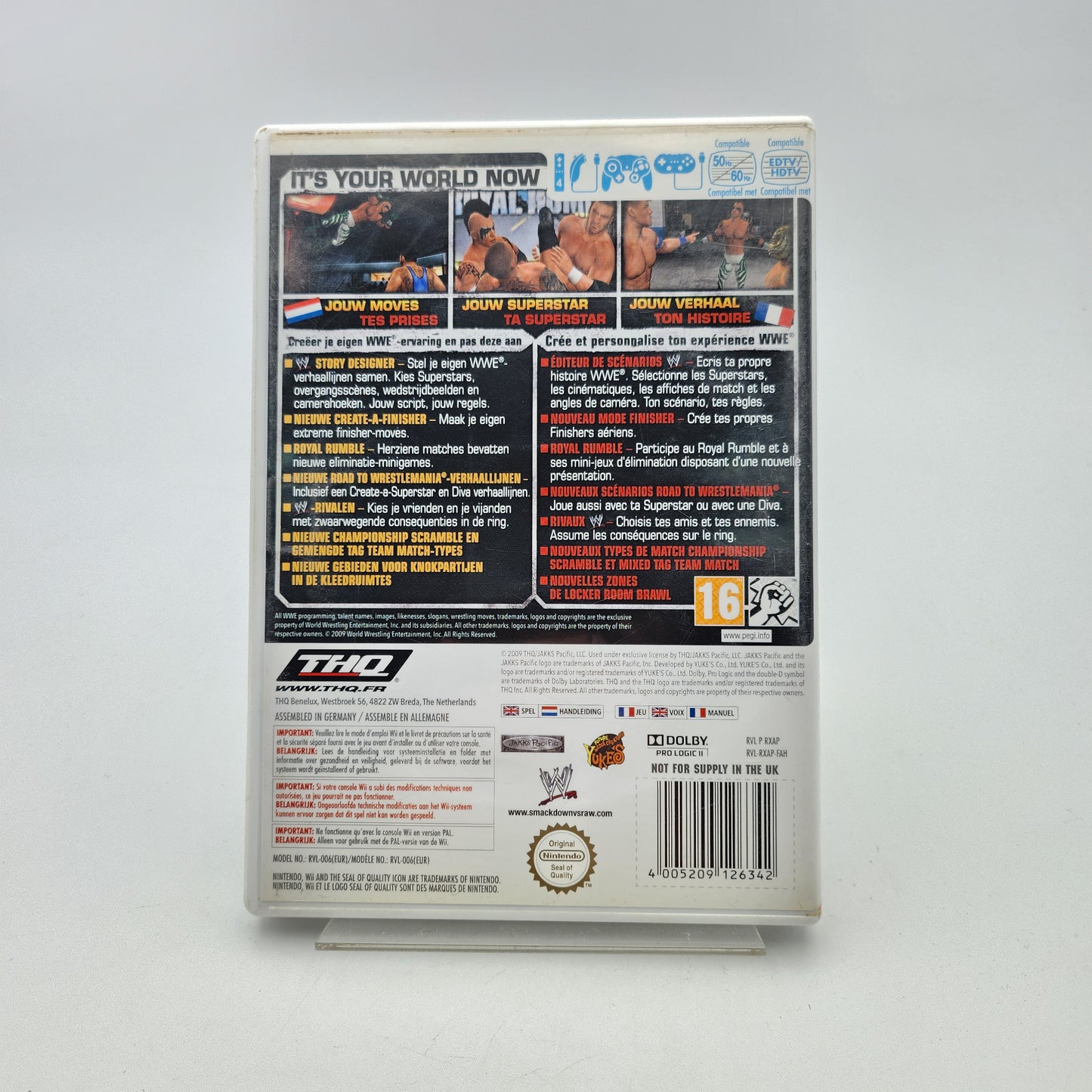 SMACKDOWN VS RAW 2010 - WII