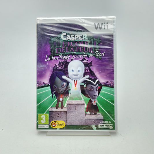 CASPER L’ÉCOLE DE LA PEUR LA TERRIFIANTE JOURNÉE DU SPORT (NEUF) - WII