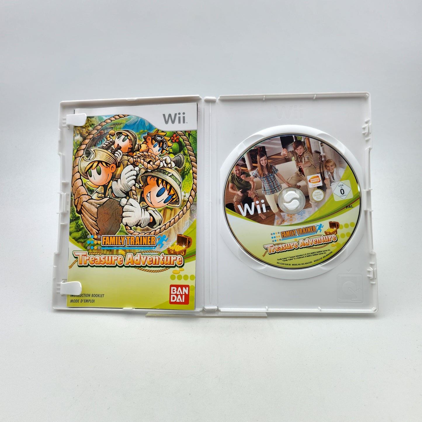 FAMILY TRAINER TREASURE ADVENTURE - WII