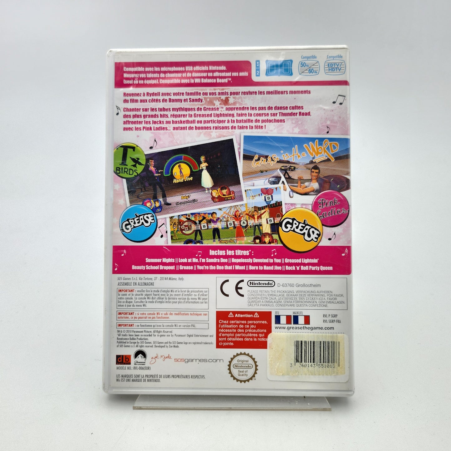 GREASE LE JEU VIDÉO OFFICIEL - WII